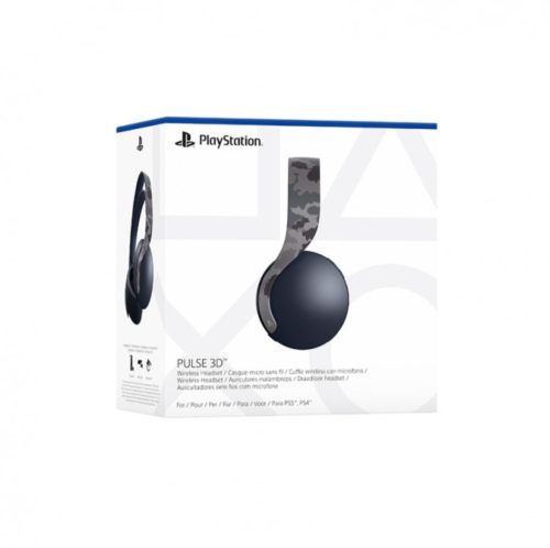 PlayStation®5 (PS5) Grey Camouflage PULSE 3D™ Wireless Headset